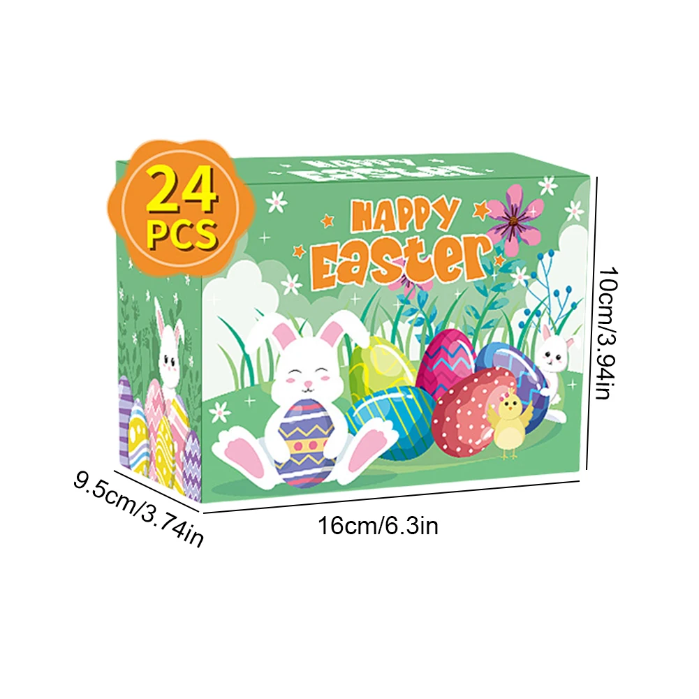 12Pcs Prefilled Easter Eggs Easter Egg Fillers Colorful Easter Basket Stuffers Filled Easter Egg Gift for Kids Toddlers