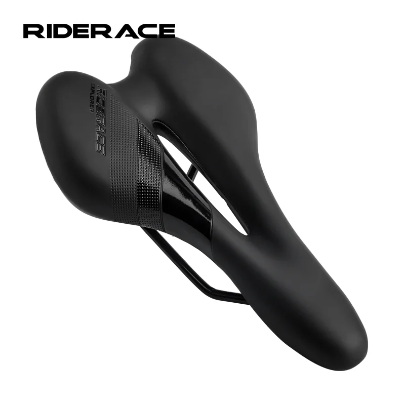 Bike Saddle Hollow MTB Mountain Road Bike Seat For Men Women PU Leather