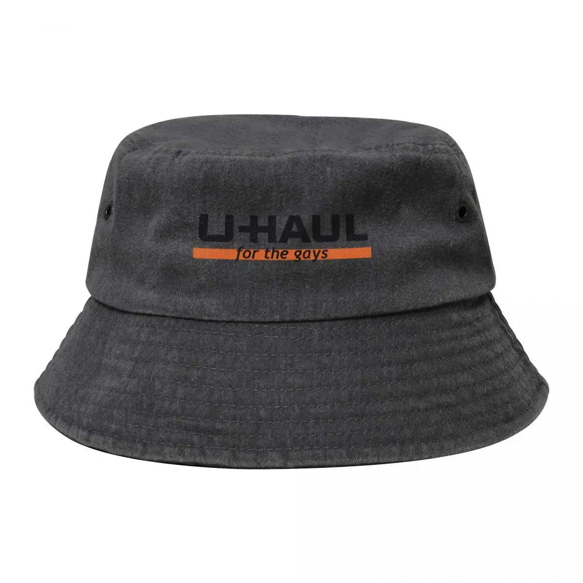 

Uhaul For The Gays Racerback Cowboy Denim Fisherman Hat With Printing