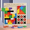 3 In 1 Wooden Variety Puzzle, Baby Early Learning Fun Games, Children's Thinking Logic Toys, Intelligence Development 1