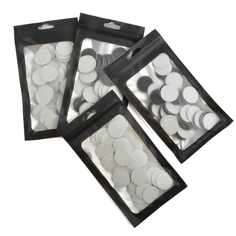 

50PCS Pedicure Disc Foot Dead Skin Remover Replaceable Sandpaper File Round Sandpaper Disk For Nail Art Drill Machine 100#180#