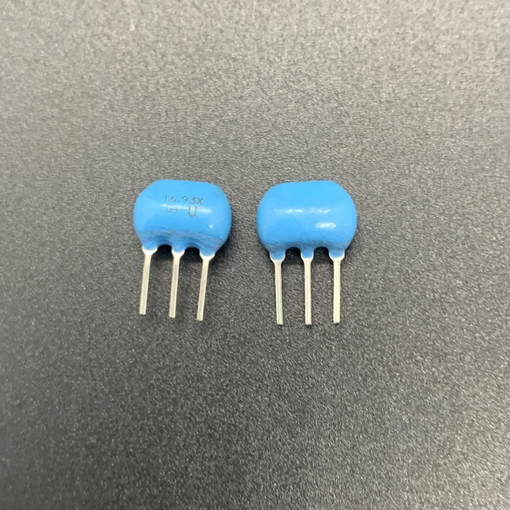 50PCS/ 16.93M Murata ceramic crystal oscillator CSTLA16M9X55-BO CST16.93MXW in-line 3-pin filter