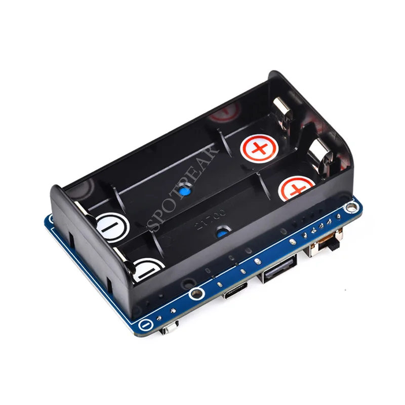 Raspberry pi Uninterruptible Power Supply 5v Ups Hat Suporta 21700 li Battery Não Incluído - Imagem 5