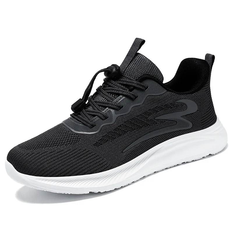 Sneakers for Men 2023 New Flying Woven Men's Shoes Casual Shoes Korean Style Trendy Shoes Fashion Sports Shoes Men's Sneakers
