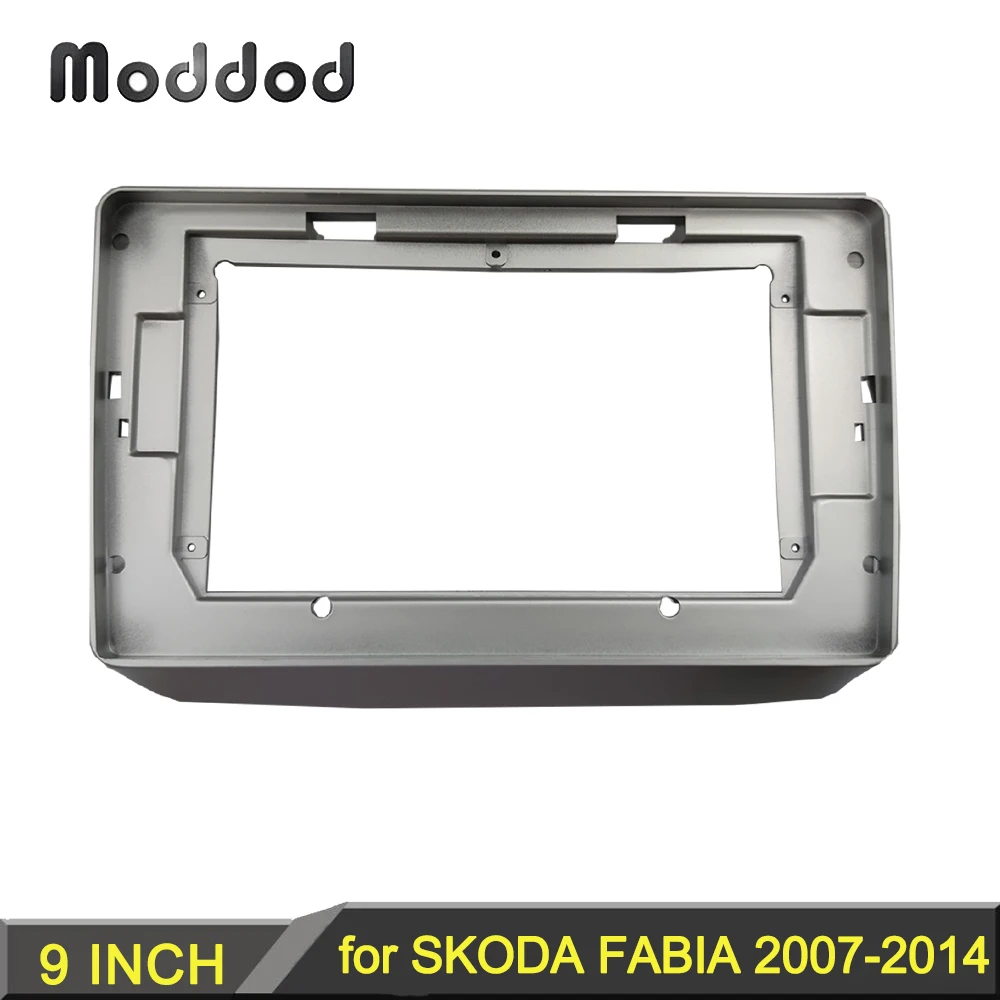 10,1 дюймовая рама радио для SKODA