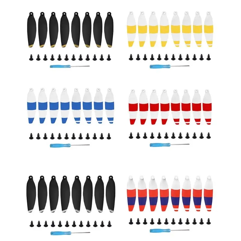 C1FB Drone Propellers Blades for mavic Mini Series Drone Accessories Spare Part Replacement Foldable Propeller Props 1 Set Drone Propeller Drone Propellers Drone Propeller Blades Propeller Replacement Parts
