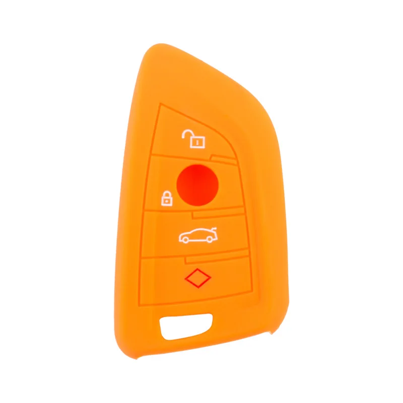 Premium Silicone Remote Key Protective Cover for BMW - Durable Car Accessory