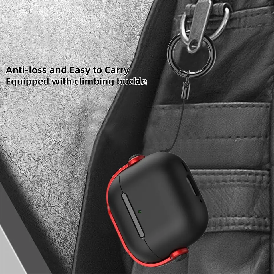 Airpods 4 Shockproof Case with Cleaning Kit