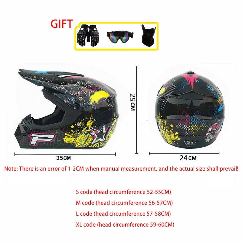 3 ���� Ǯ ���̽� ������� ��� �����ε� ������� ������ ũ�ν� Capacete Motocross Casco ��� �¸� ������� ���