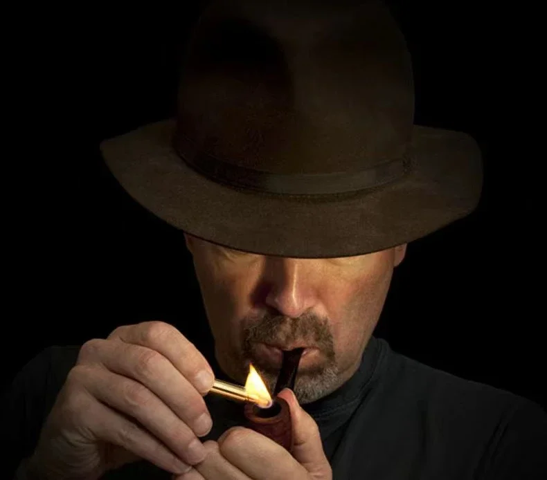 Bold Bamboo Lighter Torch Shaped Retro Kerosene Portable Easy Lighting Anywhere