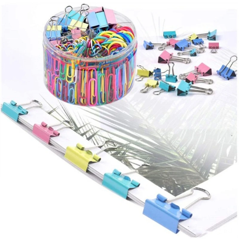 

Paper Fix Clips Pen Holder Clips Notebook Holder Paper Clips Binder Clips Portable Book Pin for Notebook Journal Planner
