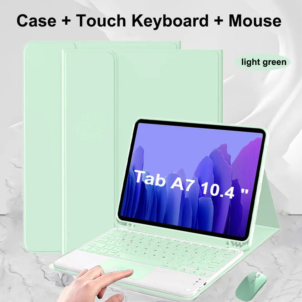 Premium Wireless Bluetooth Keyboard Case with Smart Stand Cover