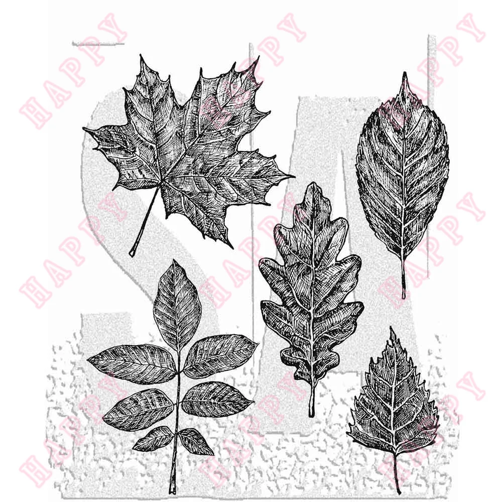 

Sketchy Leaves Metal Cutting Dies And Stamps Decoration DIY Craft Making Greeting Card Scrapbooking Embossing Template Handmade