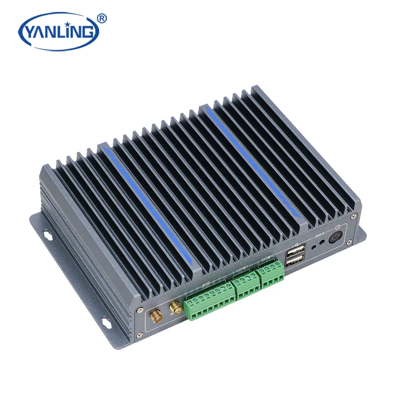 락칩 RK3588 듀얼 기가비트 이더넷 WiFi6 팬리스 임베디드 산업용 PC 9-15V 광전압 미니 PC NPU 안드로이드 우분투 재고 있음