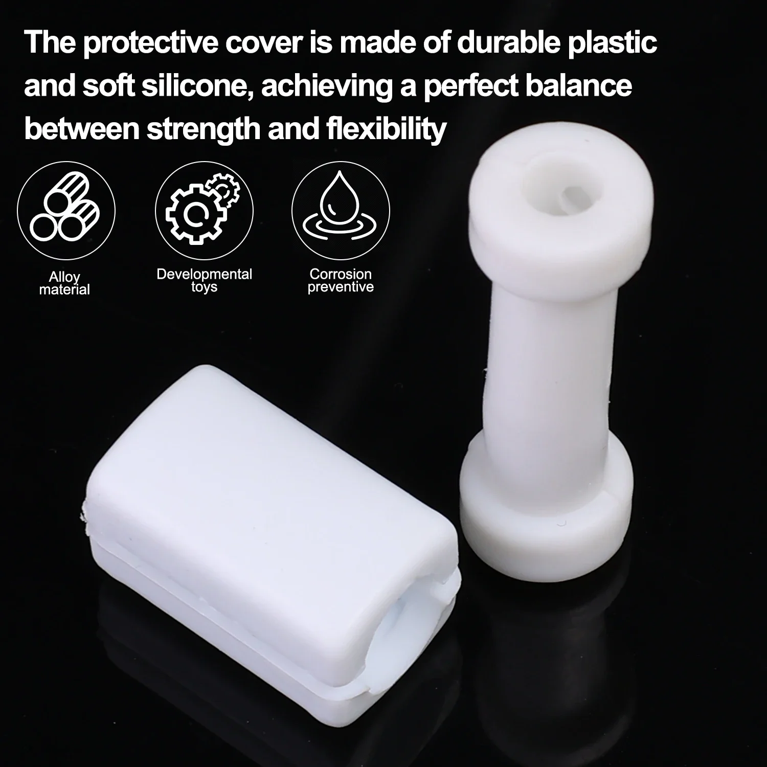 Durable Silicone Cable Protector for Universal Charger Cords