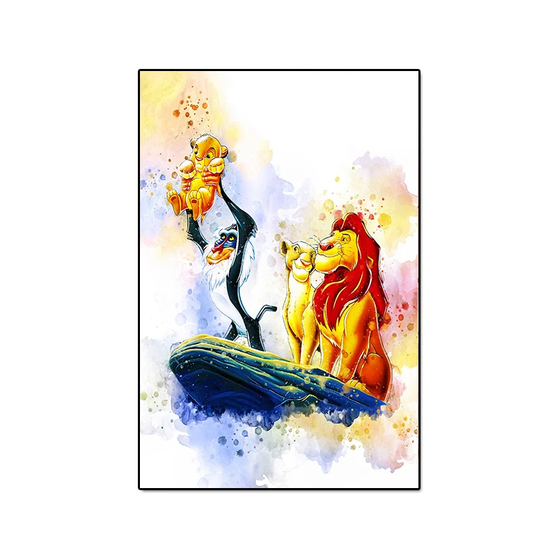 Lion King Watercolor