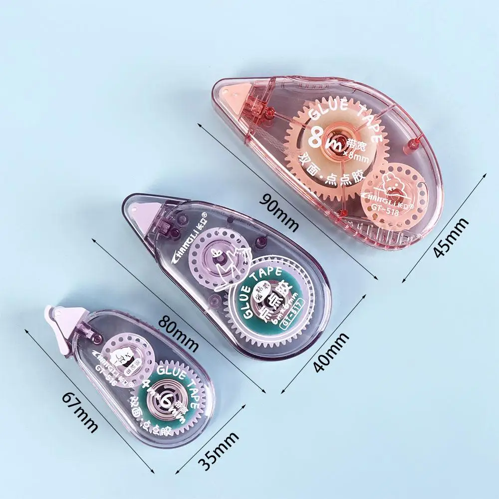사진 앨범 스크랩북 일기 저널 도트 접착제 롤러 테이프 DIY 공예 용품 DIY 편지지 양면 접착 테이프