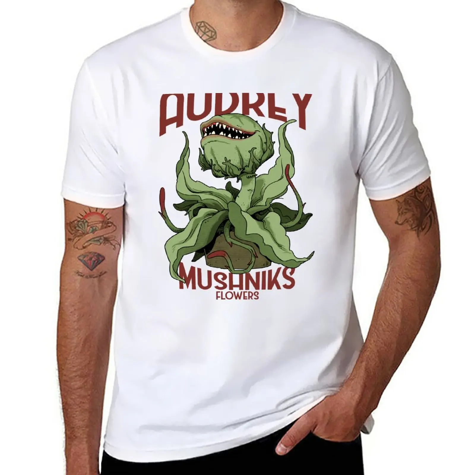 

New Meet Audrey T-Shirt custom t shirts Aesthetic clothing Short sleeve tee quick drying shirt sweat shirts, men