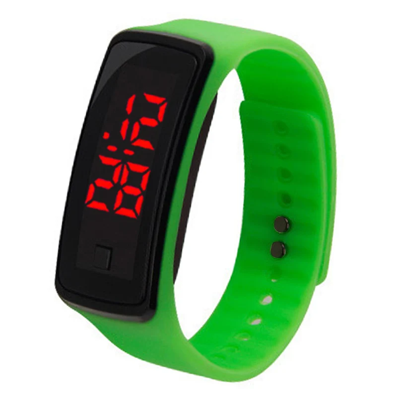 Children Watch Kids Led Sports Watches Women Silicone Electronic Digital Watch Student Wrist Bracelet for Boy and Girl Kol Saati 