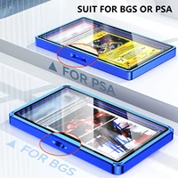 Gradient Color Metal Graded Cards Protector Case for PSA/BGS Slab, UV & Scratch Resistant Trading Card Magnetic Display Holder 2