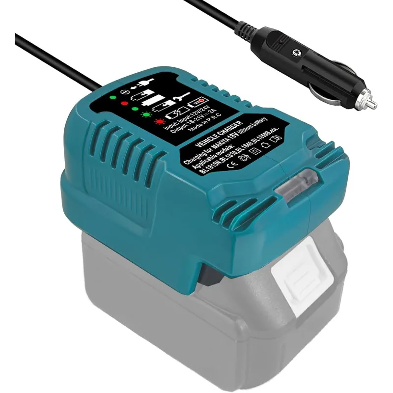 12.6V 2A/18V 21V 1.8A 2A Lithium Battery Charger for Makita Electric Drill Polishing Machine Lawn Mower Washer Battery Adapter
