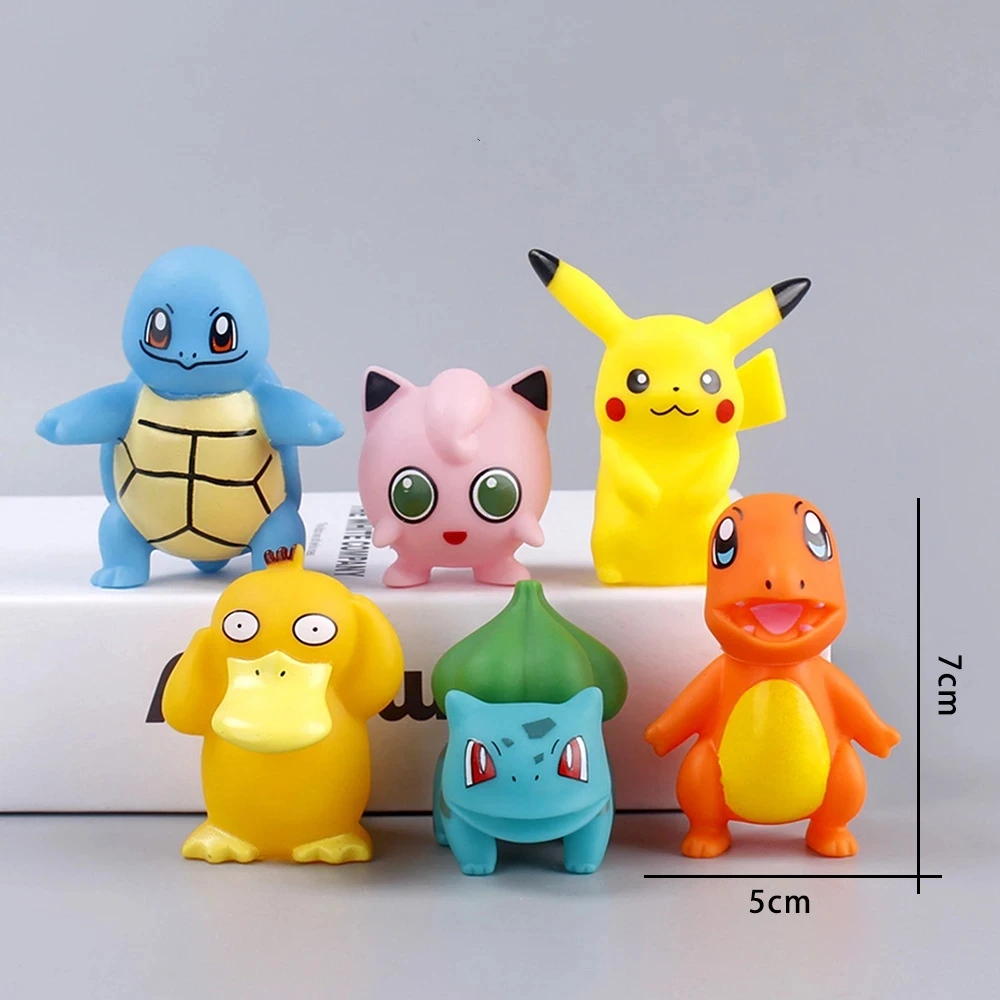 Pokemon Club Gacha Pokemon Drawing Tool 1234 Bomb Painting Action Figure  Hand-made Finished Product Toys - Fantasy Figurines - AliExpress