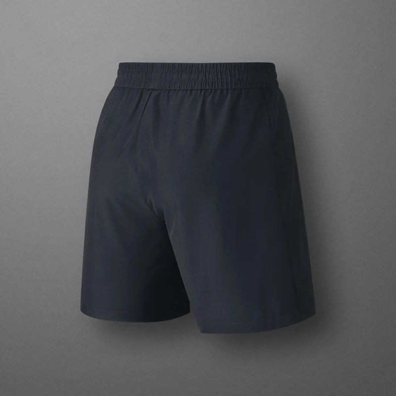 Fashion Elastic Lace Up Pockets Printed Casual Shorts Men's Clothing 2024 Summer New Loose High Waist Solid Color Knee Shorts