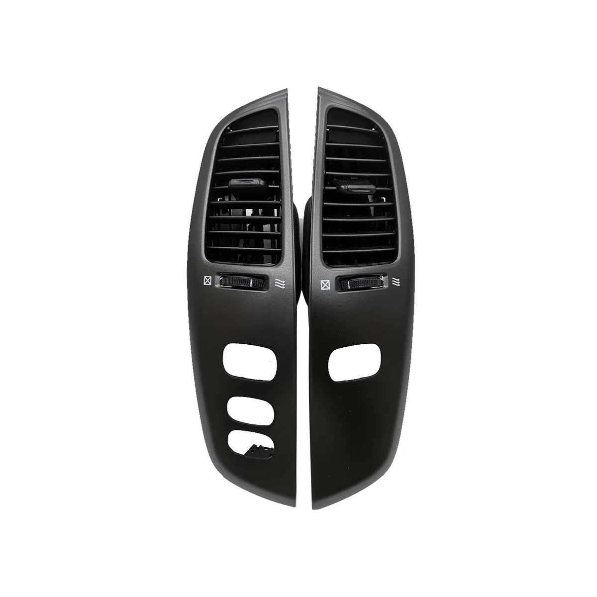 

Car Interior Air Vent Outlet for Toyota Land Cruiser 100 LC100 FJ100 Ujz100 1997-2007 Dashboard Air Vent Panel(Black)