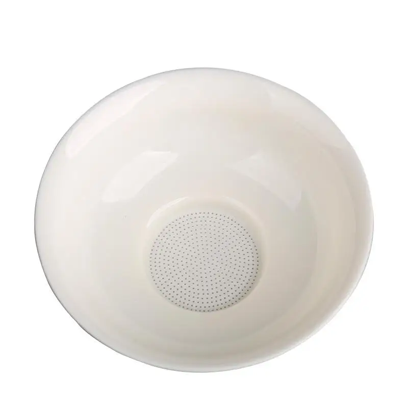 White Porcelain Yulan Jade Cerc Tea Strainer Filter Cloth Cercs Full Porcelain Gongfu Tea Set Modern Simplici Sle