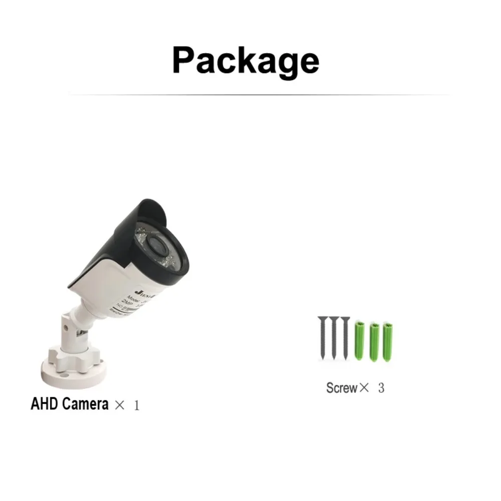 5MP 1080P AHD Security Camera Infrared Night Vision Waterproof Outdoor Indoor CCTV Surveillance Monitor JIENUO 6