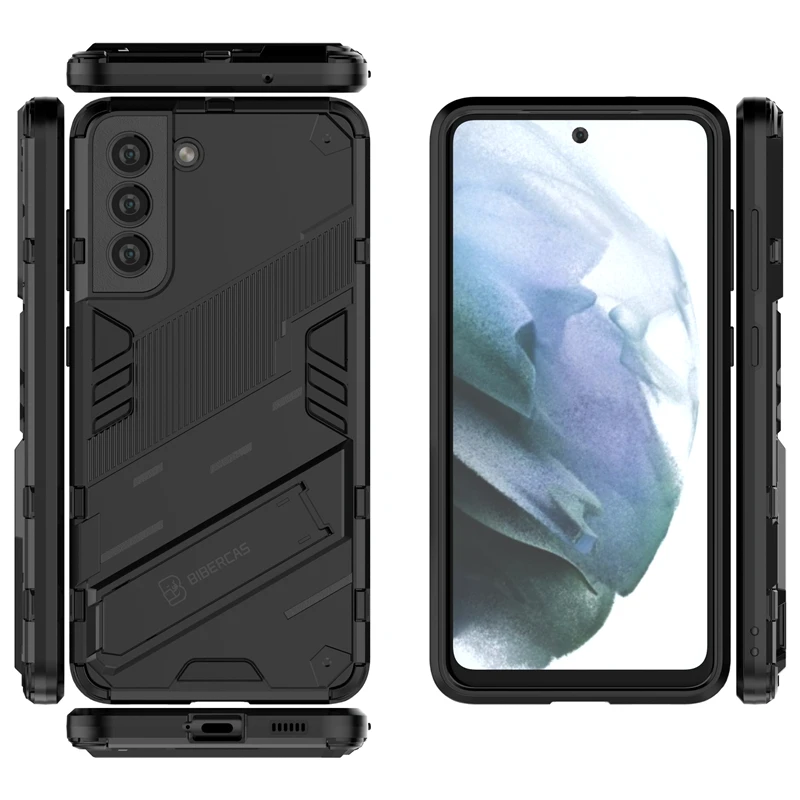 Enhanced Protective Phone Holder Case - Rugged Hard Armor Full Cover