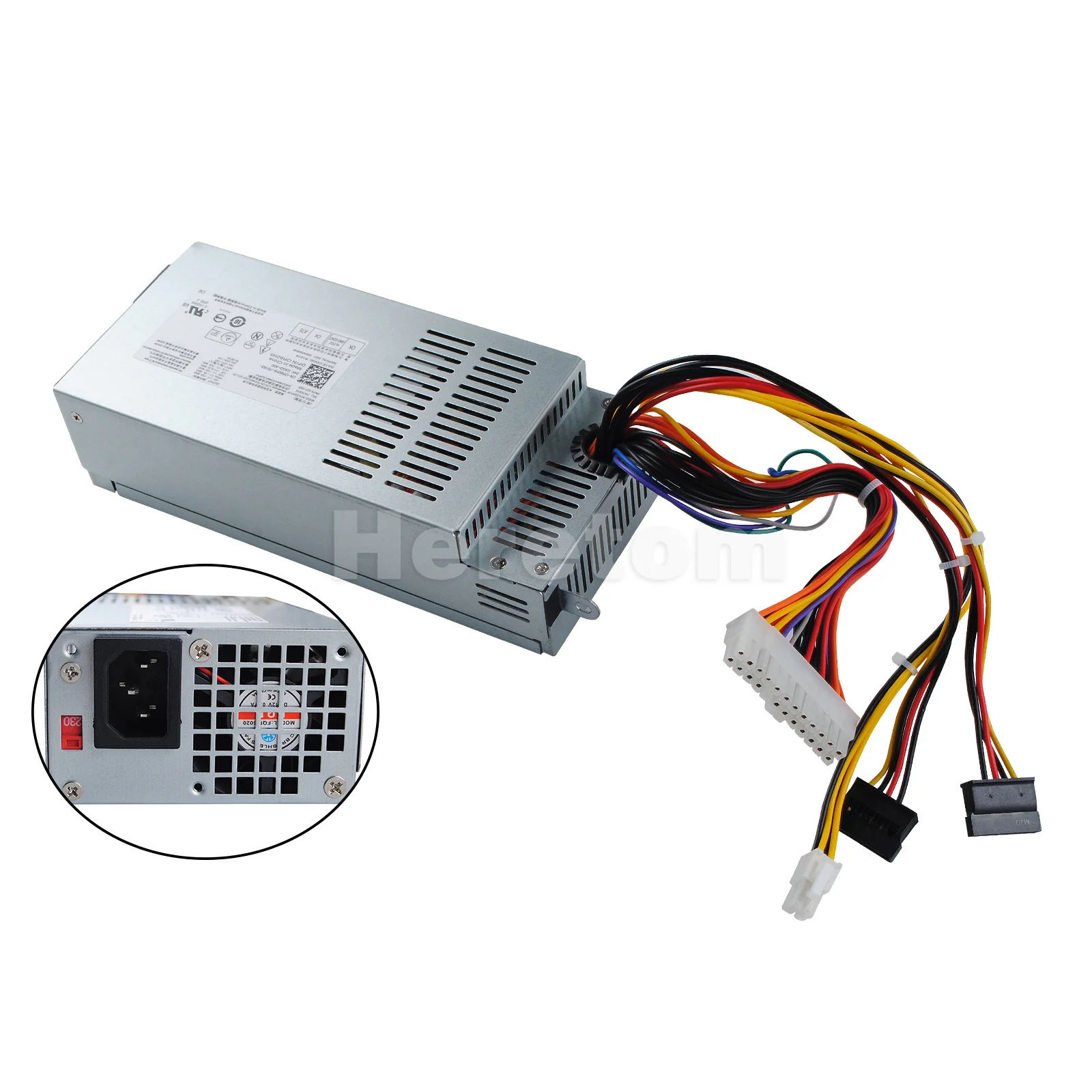 Fonte de Alimentação Atx para Dell Inspiron 3647 660s Vostro 270 Gateway Sx2300 Acer X1420 X3400 Aspire X1200 X1300 220w Psu Novo - Imagem 6