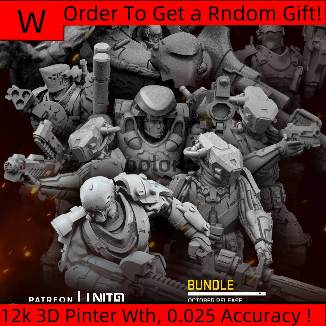 

Бесконечная Миниатюрная модель из смолы для экстренного реагирования в киберпанк стиле Неокрашенная