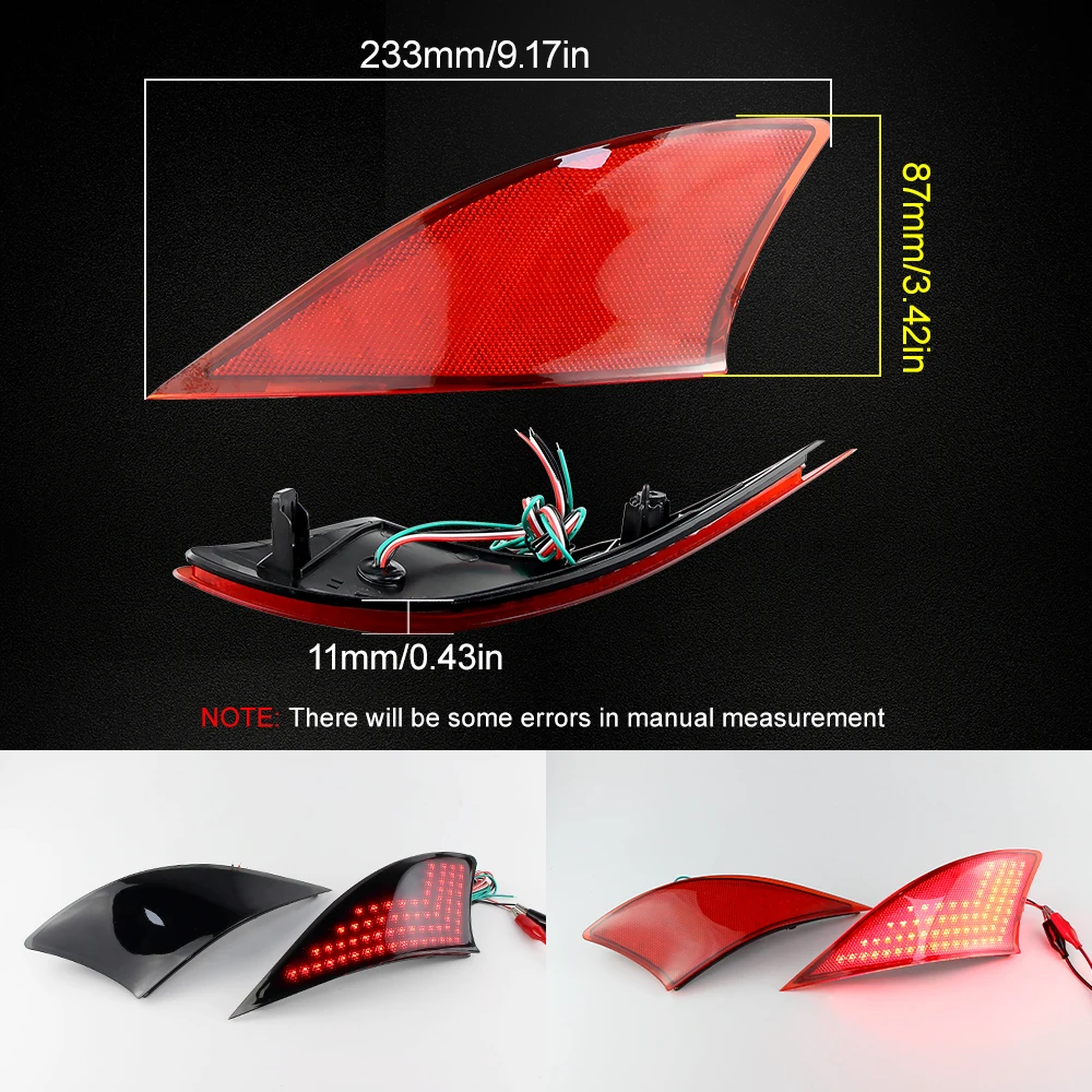 LED Tail Lights For Lexus IS250 IS350 IS200t IS300 2014-2020 Rear Lamps Assembly - View #11