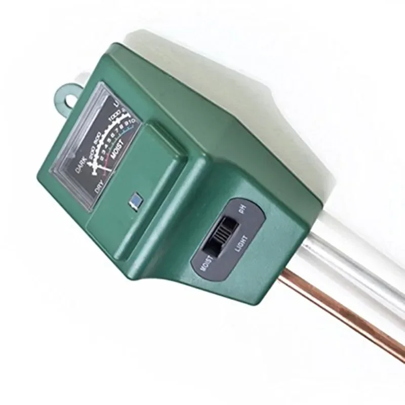 TenYua 3 in 1 PH Tester Soil Water Moisture Light Analized Test Meter Detector Plant Flower PH Meters for Garden / Farm / Lawn