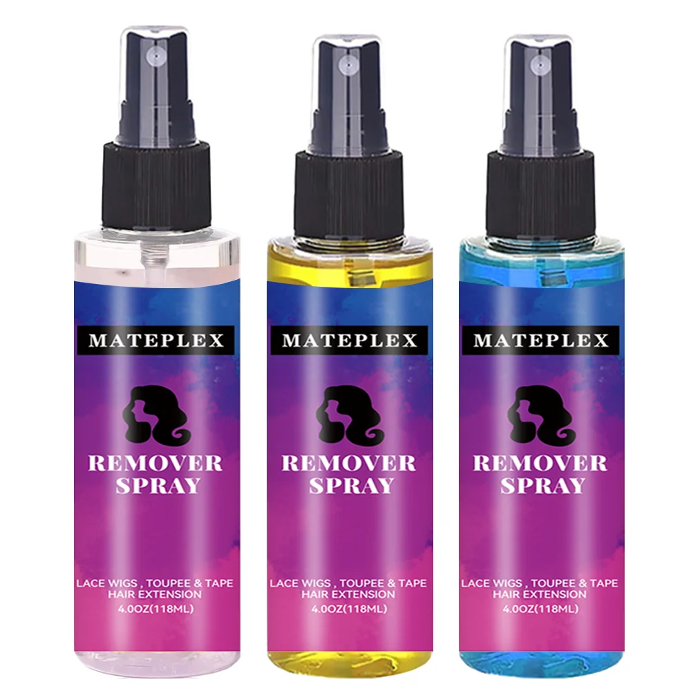 Keratin Bonding Glue Remover Spray 118ml Protein Glue Bond Remover Fast Removel Melt Glue Remove Wig Tape Adhesive Remover Spray