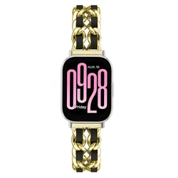 Bracciale Accessorio in Pelle e Metallo di Lusso - Cinturino da 22mm