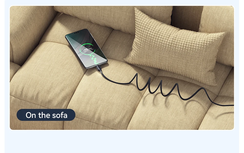 Essager PD 100W 60W Magnetisches Anti-Wickel Typ-C-zu-C-Kabel Schnellladekabel für Samsung Huawei Xiaomi Lenovo – Detail 11