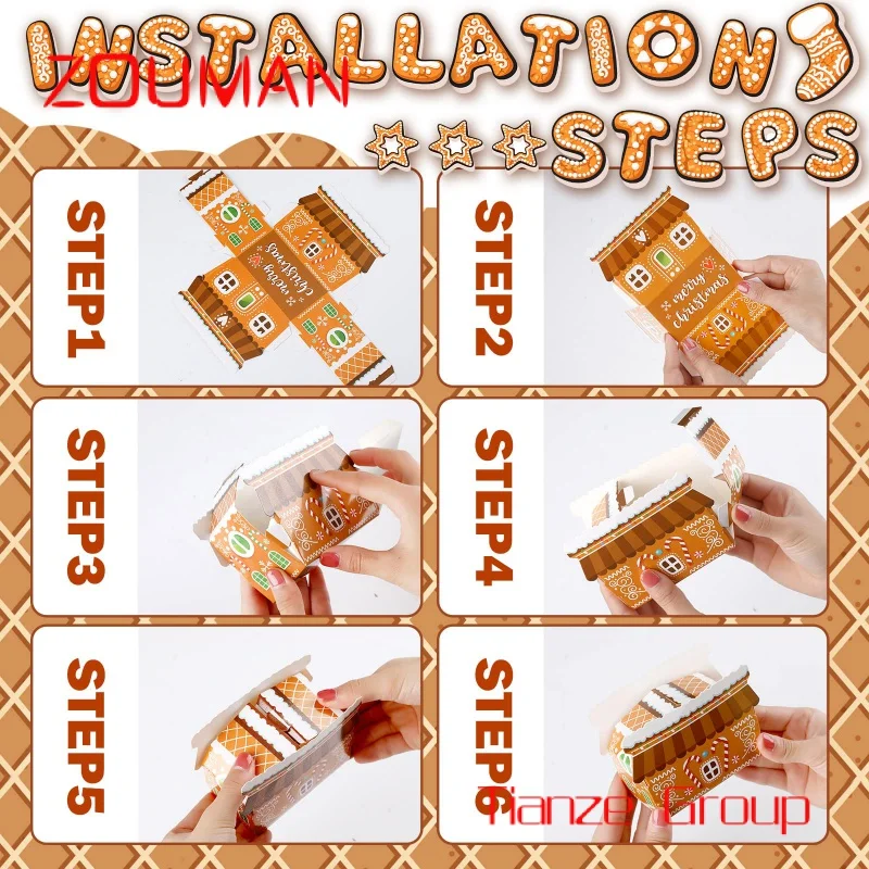 Рисунок 4 - Новогодние коробки с календарём и имбирным человеком