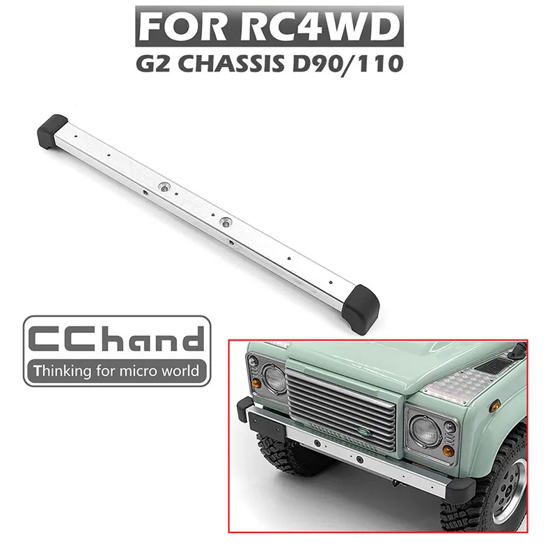

CChand Metal Front Bumper for D90 110 1/10 RC Car Crawler Model Toys for Adult Spare Parts TH20978-SMT9
