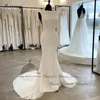 Lakshmigown Backless Sexy Bridal Mermaid Wedding Dress 2024 Vestido De Casamento Long Beach Wedding Gown Customized 1