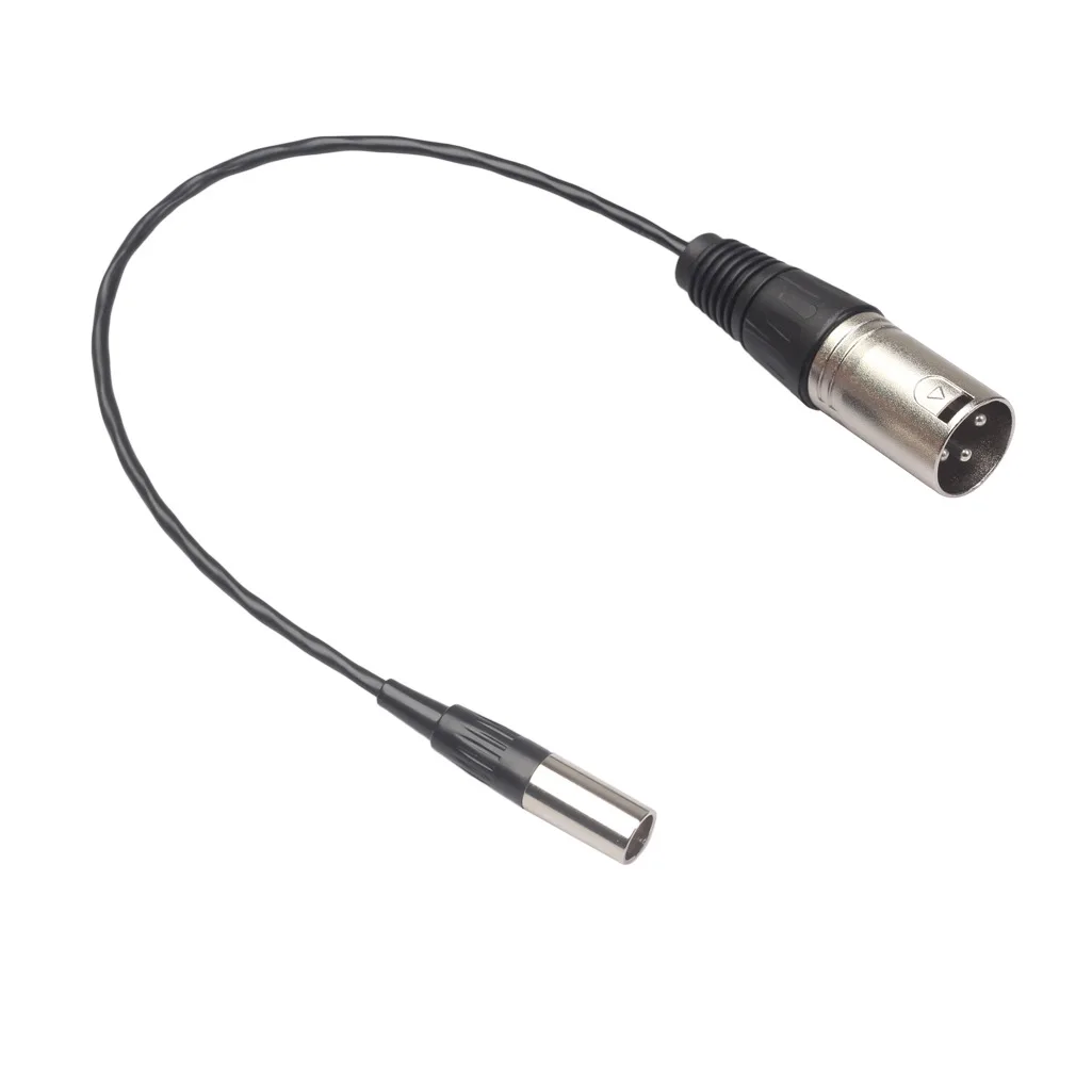 Mini Xlr 3Pin Maschio A Xlr 3Pin Femmina Per Blackmagic Pocket Cinema Bmpcc 4K Cavo Audio Per Fotocamera