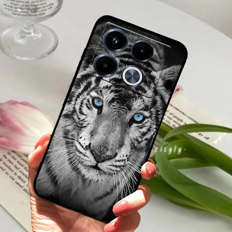 Animal Silicone Soft TPU Back Cover Protective Case