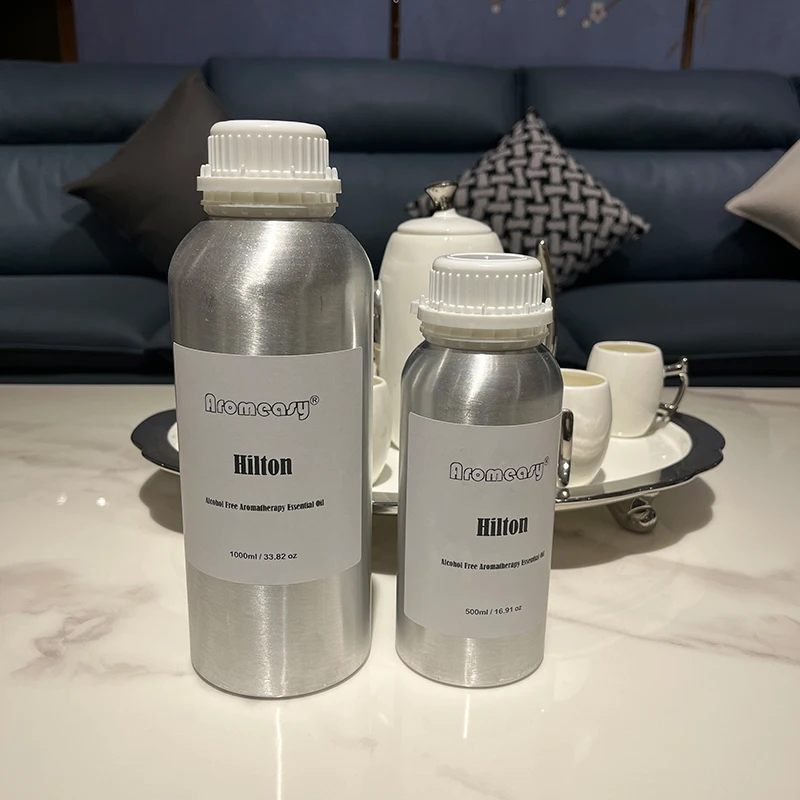 Hotel Series 500ml/1000ml Alcohol Free Aromatherapy Essential Oil Aroma Diffuser Electric Atomizer Humidifier Replacement Oil plant essential oils fragrance oil
