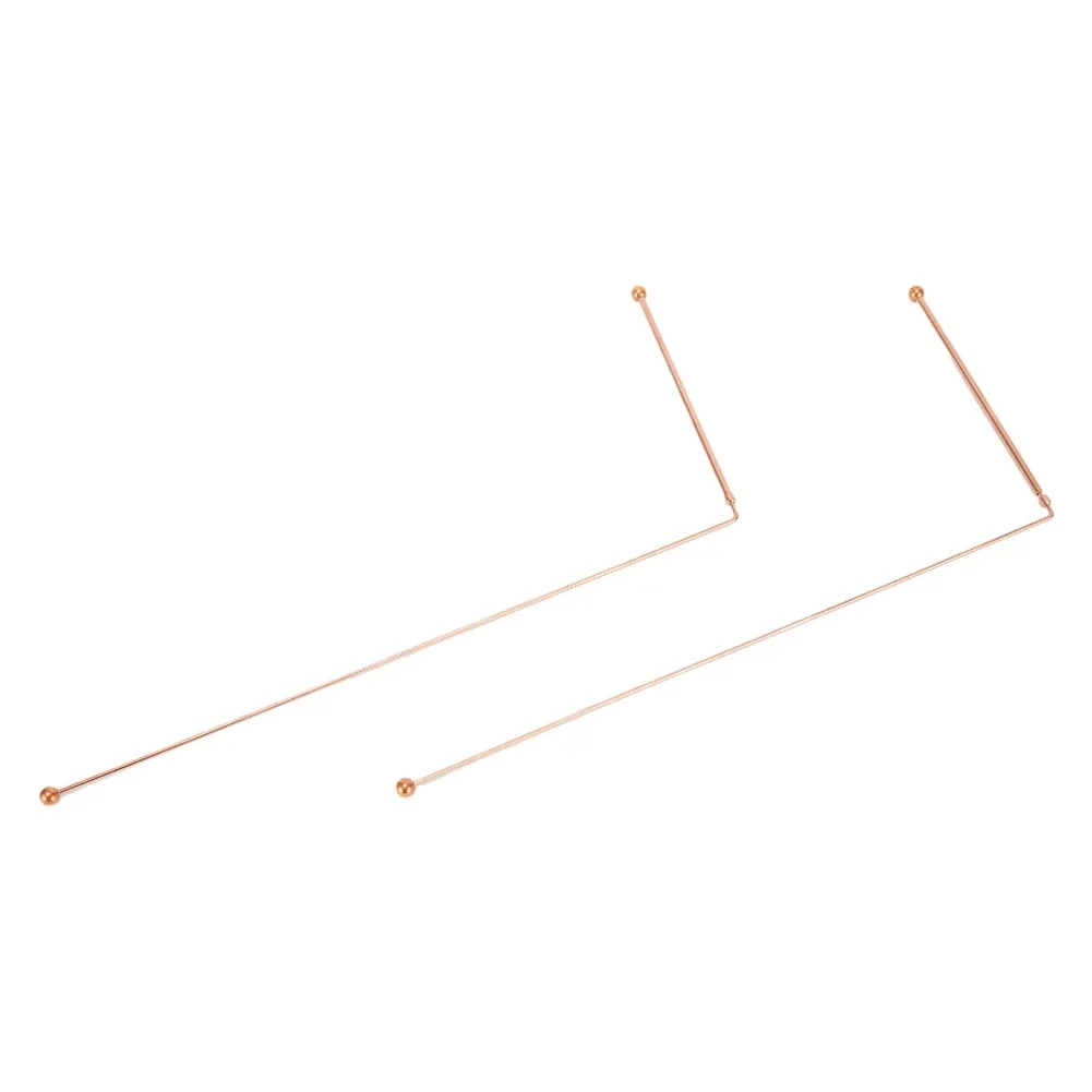 Brand New Useful Practical Probing Rod Copper Dowsing Rods Spare Parts 1* Bag for Treasure Tools for Water Detection