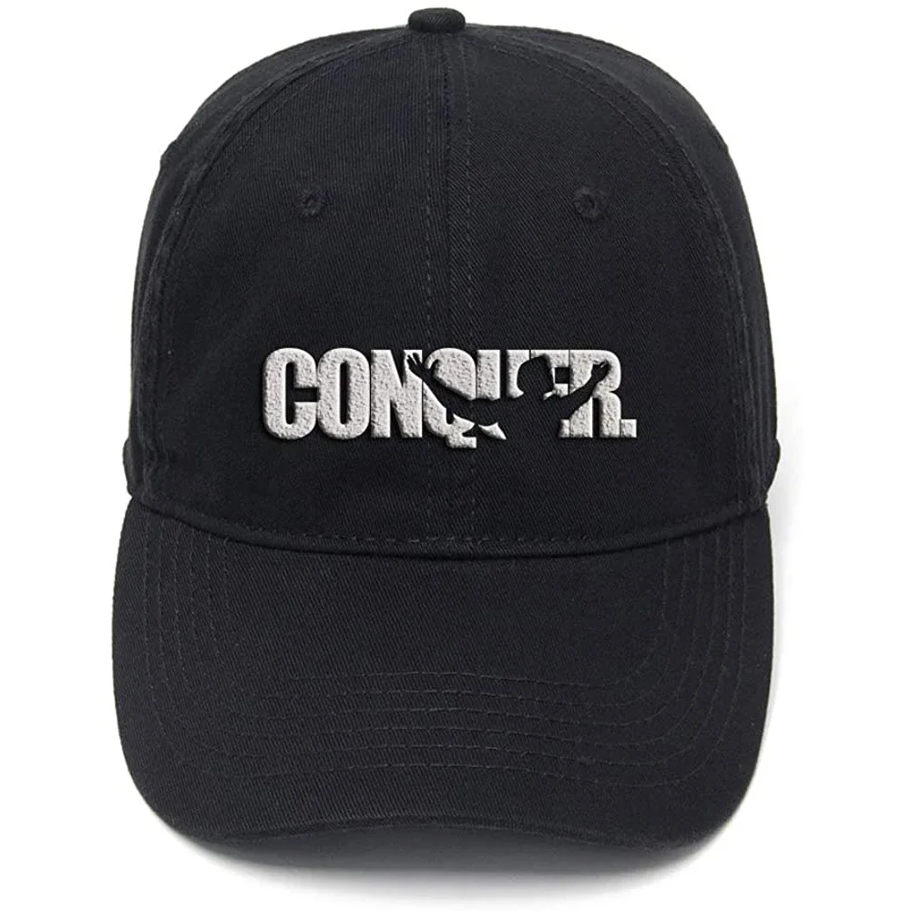 

Lyprerazy Арнольд Цитата побеждение позы потертый хлопок Регулируемая Мужская женская унисекс хип-хоп крутая бейсболка с принтом из флока