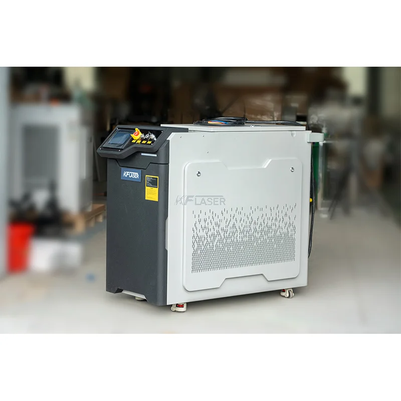 Hot Selling 500W Pulsed Rust laser cleaning machine metal rust remover industry cleaner machine 6