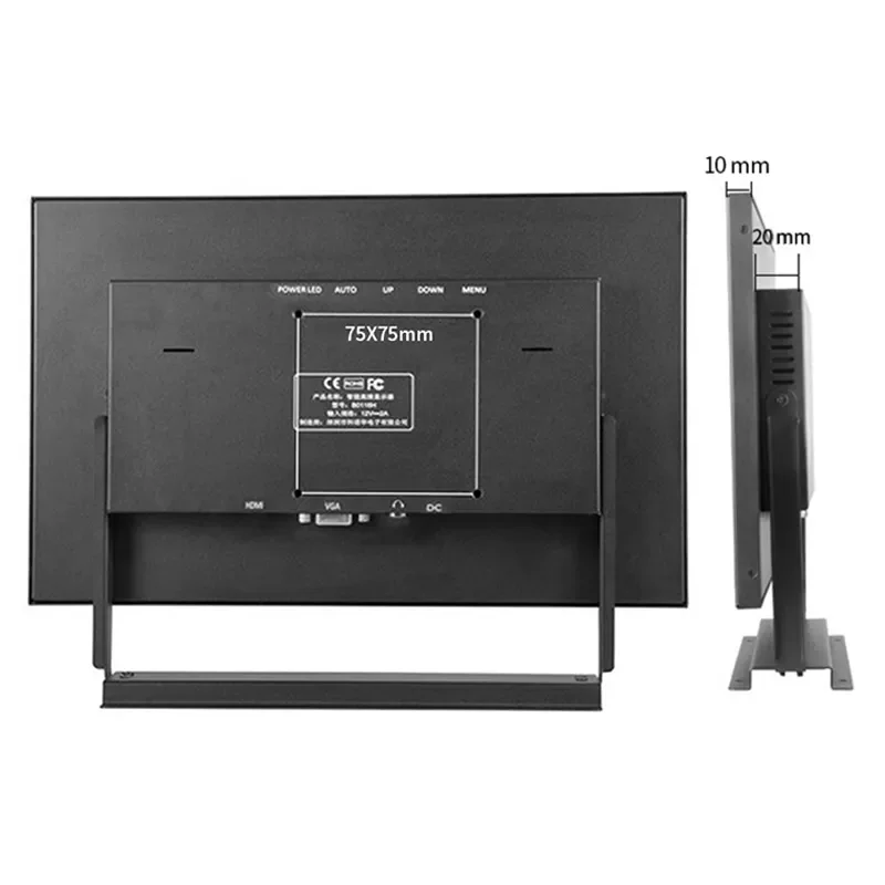 Pc  1080P ޴   VGA HDMI IPS LCD ÷ 10.1, 11.6   ī޶ 