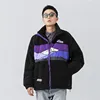 Men's Heating Plush Cold Jacket Y2k 2023 Winter Lamb Fleece Parkas Coat for Women Stand Collar Thick Short Padded Couple Jacket 3