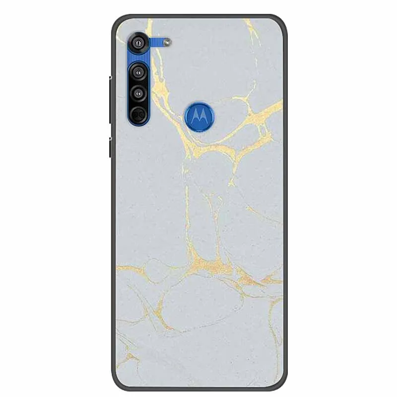 Slim Fashion TPU Silicone Protective Back Case for Motorola Moto G8 Power